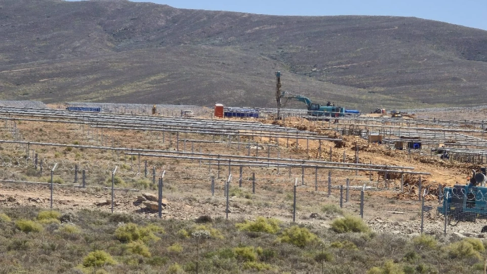 Construction underway